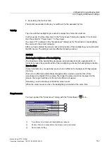 Preview for 153 page of Siemens SIMATIC HMI Operating Instructions Manual