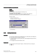 Preview for 159 page of Siemens SIMATIC HMI Operating Instructions Manual