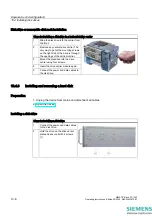 Предварительный просмотр 54 страницы Siemens SIMATIC IL43 Operating Instructions Manual