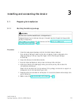 Preview for 33 page of Siemens SIMATIC IPC1047E Operating Instructions Manual