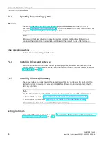 Preview for 96 page of Siemens SIMATIC IPC1047E Operating Instructions Manual