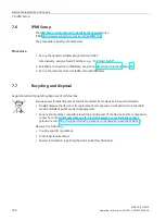 Preview for 102 page of Siemens SIMATIC IPC1047E Operating Instructions Manual