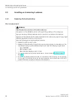 Preview for 48 page of Siemens SIMATIC IPC227G Operating Instructions Manual