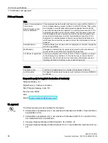 Preview for 46 page of Siemens SIMATIC IPC327E Operating Instructions Manual