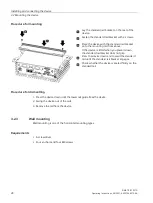 Preview for 24 page of Siemens SIMATIC IPC327G Operating Instructions Manual