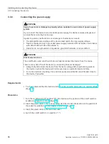 Preview for 36 page of Siemens SIMATIC IPC347G Operating Instructions Manual