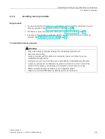 Preview for 49 page of Siemens SIMATIC IPC347G Operating Instructions Manual