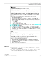 Предварительный просмотр 59 страницы Siemens SIMATIC IPC347G Operating Instructions Manual