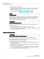 Preview for 22 page of Siemens SIMATIC IPC427D Operating Instructions Manual