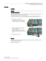 Preview for 77 page of Siemens SIMATIC IPC427D Operating Instructions Manual