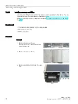 Preview for 90 page of Siemens SIMATIC IPC427D Operating Instructions Manual