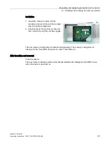 Предварительный просмотр 65 страницы Siemens SIMATIC IPC427E Operating Instructions Manual