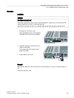 Предварительный просмотр 67 страницы Siemens SIMATIC IPC427E Operating Instructions Manual