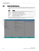 Предварительный просмотр 126 страницы Siemens SIMATIC IPC427E Operating Instructions Manual