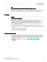 Preview for 45 page of Siemens SIMATIC IPC477D Operating Instructions Manual