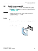 Preview for 65 page of Siemens SIMATIC IPC477D Operating Instructions Manual