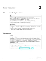 Предварительный просмотр 20 страницы Siemens SIMATIC IPC477E Operating Instructions Manual