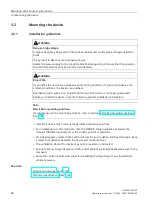 Предварительный просмотр 34 страницы Siemens SIMATIC IPC477E Operating Instructions Manual