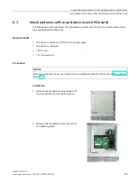 Предварительный просмотр 83 страницы Siemens SIMATIC IPC477E Operating Instructions Manual