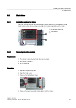 Предварительный просмотр 61 страницы Siemens SIMATIC IPC547D Operating Instructions Manual