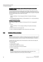 Preview for 86 page of Siemens SIMATIC IPC547D Operating Instructions Manual