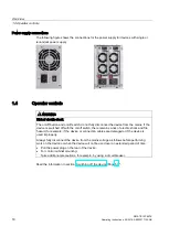 Preview for 18 page of Siemens SIMATIC IPC547E Operating Instructions Manual