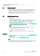 Preview for 64 page of Siemens SIMATIC IPC547E Operating Instructions Manual