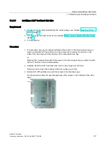 Preview for 87 page of Siemens SIMATIC IPC547E Operating Instructions Manual