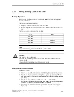 Предварительный просмотр 57 страницы Siemens Simatic M7-400 Installation Manual