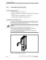 Предварительный просмотр 222 страницы Siemens Simatic M7-400 Installation Manual