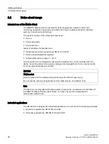 Preview for 28 page of Siemens SIMATIC Mobile Client900RFN Operating Instructions Manual