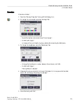 Preview for 55 page of Siemens SIMATIC Mobile Client900RFN Operating Instructions Manual