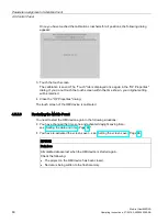 Preview for 60 page of Siemens SIMATIC Mobile Client900RFN Operating Instructions Manual