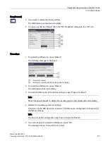 Preview for 61 page of Siemens SIMATIC Mobile Client900RFN Operating Instructions Manual