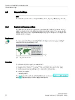 Preview for 62 page of Siemens SIMATIC Mobile Client900RFN Operating Instructions Manual