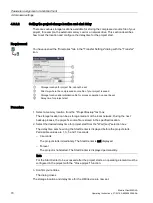 Preview for 70 page of Siemens SIMATIC Mobile Client900RFN Operating Instructions Manual