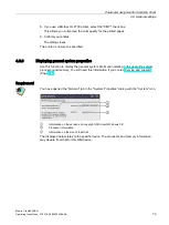 Preview for 73 page of Siemens SIMATIC Mobile Client900RFN Operating Instructions Manual