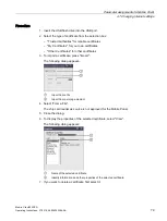 Preview for 79 page of Siemens SIMATIC Mobile Client900RFN Operating Instructions Manual