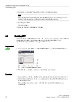 Preview for 80 page of Siemens SIMATIC Mobile Client900RFN Operating Instructions Manual