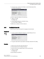 Preview for 85 page of Siemens SIMATIC Mobile Client900RFN Operating Instructions Manual