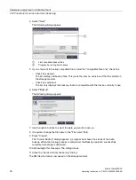 Preview for 90 page of Siemens SIMATIC Mobile Client900RFN Operating Instructions Manual