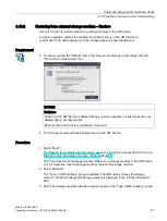 Preview for 91 page of Siemens SIMATIC Mobile Client900RFN Operating Instructions Manual