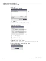 Preview for 92 page of Siemens SIMATIC Mobile Client900RFN Operating Instructions Manual