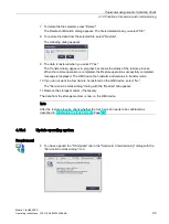 Preview for 95 page of Siemens SIMATIC Mobile Client900RFN Operating Instructions Manual