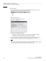 Preview for 98 page of Siemens SIMATIC Mobile Client900RFN Operating Instructions Manual