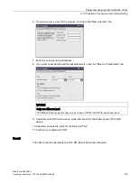 Preview for 99 page of Siemens SIMATIC Mobile Client900RFN Operating Instructions Manual