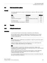 Preview for 105 page of Siemens SIMATIC Mobile Client900RFN Operating Instructions Manual