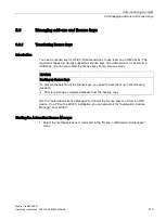 Preview for 113 page of Siemens SIMATIC Mobile Client900RFN Operating Instructions Manual