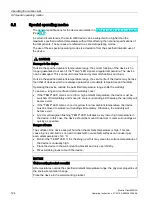 Preview for 124 page of Siemens SIMATIC Mobile Client900RFN Operating Instructions Manual