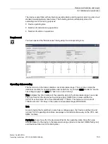 Preview for 133 page of Siemens SIMATIC Mobile Client900RFN Operating Instructions Manual